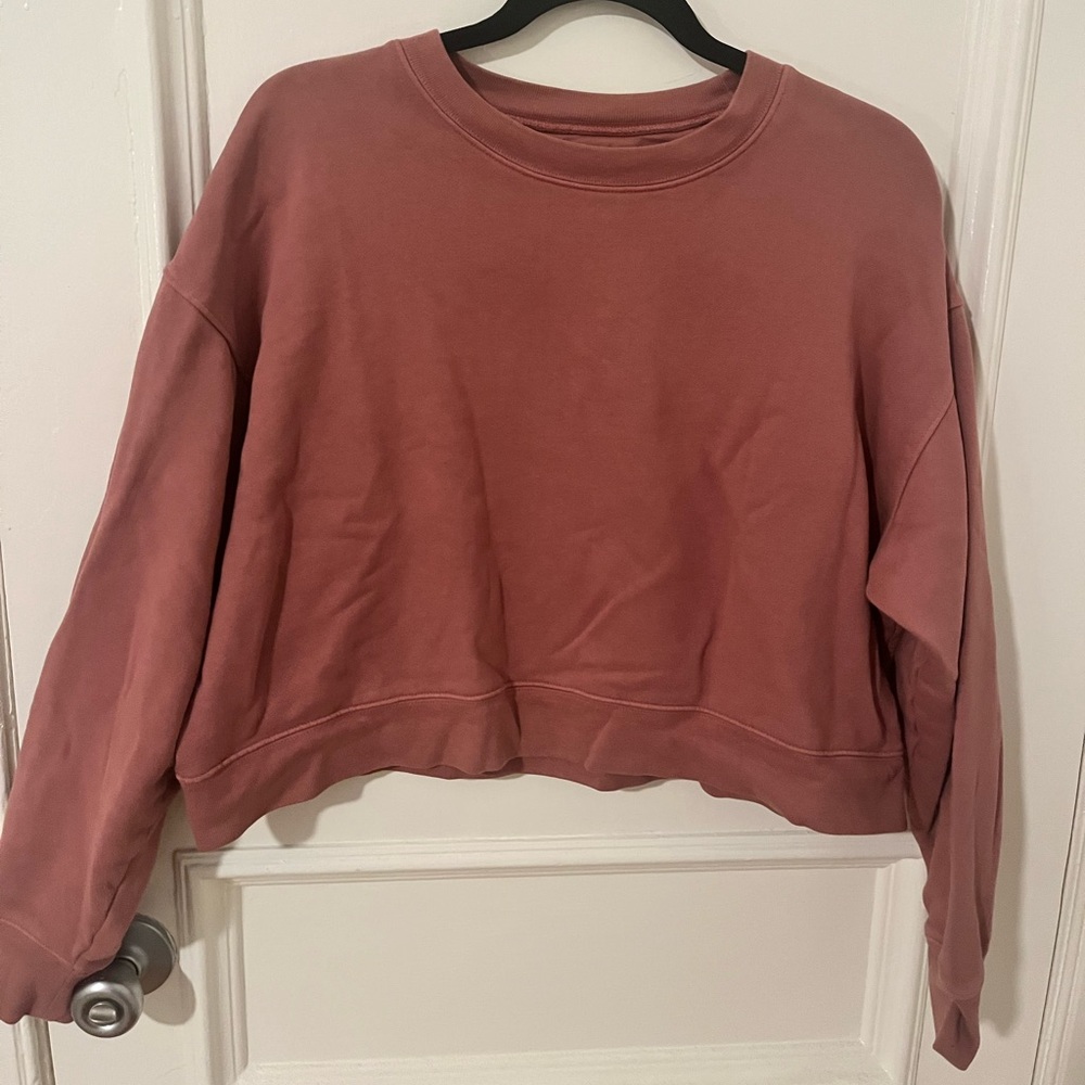 Girfriend Collective crop sweatshirt